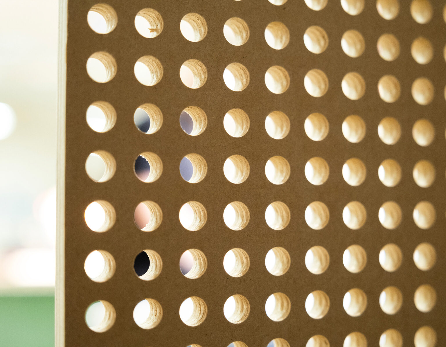 Brandimpregnerade träpaneler